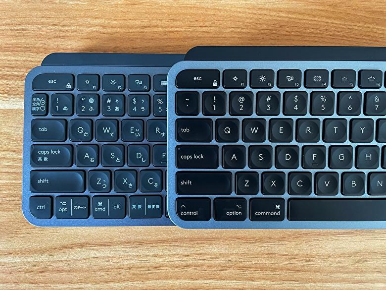 KX800 MX KeysとKX800M MX Keys for Macの違いを比較。【選び方の