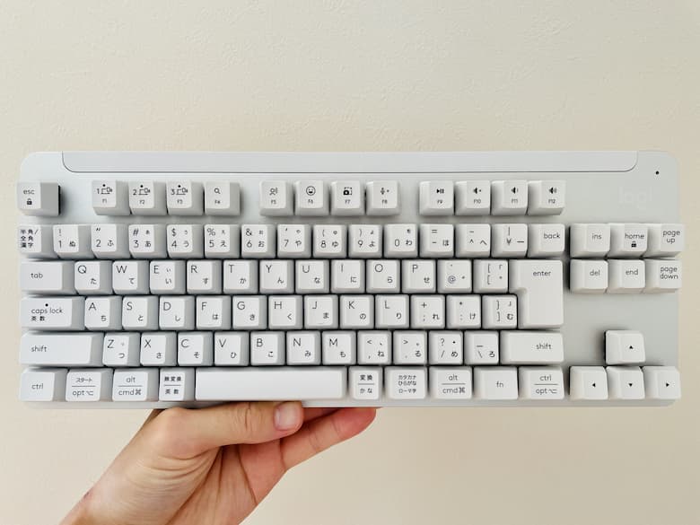 Logicool K855 レビュー。打鍵感スコスコ。使いやすく、コンパクト