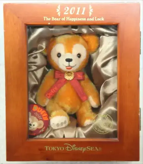 ダッフィー コレクションドール 2011 2013 木箱 記念 レア ディズニー