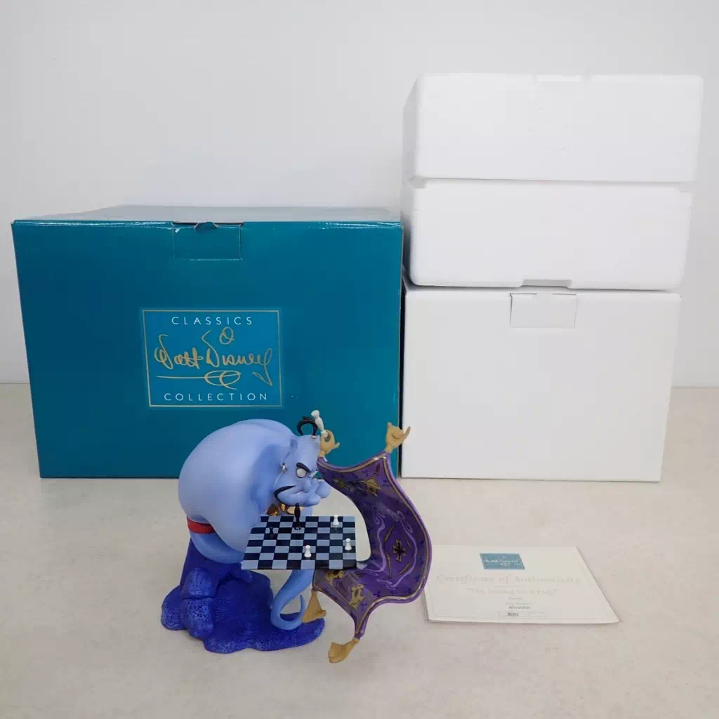 ディズニー フィギュア WDCC 「アラジン」 GENIE I'M LOSING TO A RUG