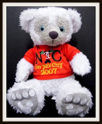 宅配買取】ぬいぐるみ NYC 2007年 ホワイト ディズニーベアを東京都