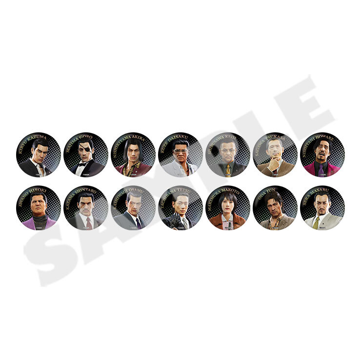 龍が如く0 誓いの場所 Director's Cut』メタル缶バッジやコレクション