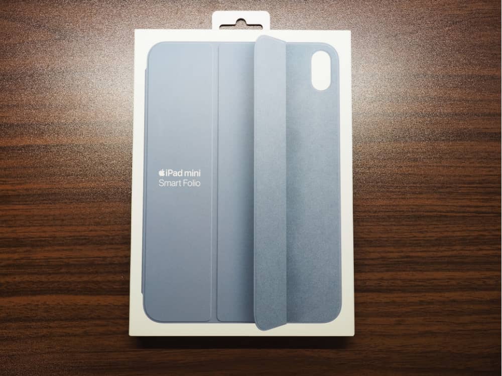 iPad mini 7 Smart Folio レビュー｜純正ケースのハイクオリティな質感