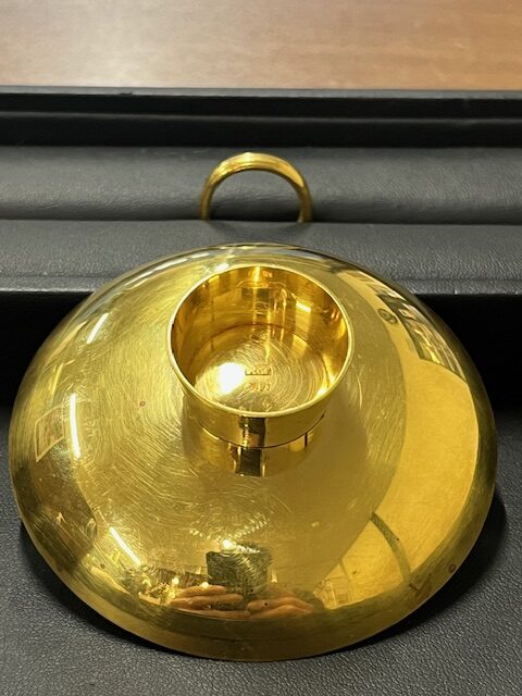 石川県金沢市◇純金刻印 徳力製 純金杯 重量75g◇をお買取り。 | 竜宮堂