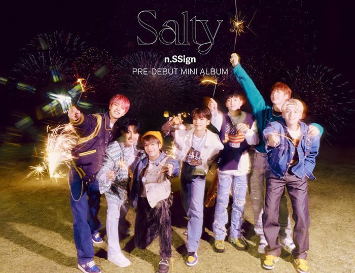 韓国アイドル「n.SSign」 プレデビューでミニアルバム「Salty」限定
