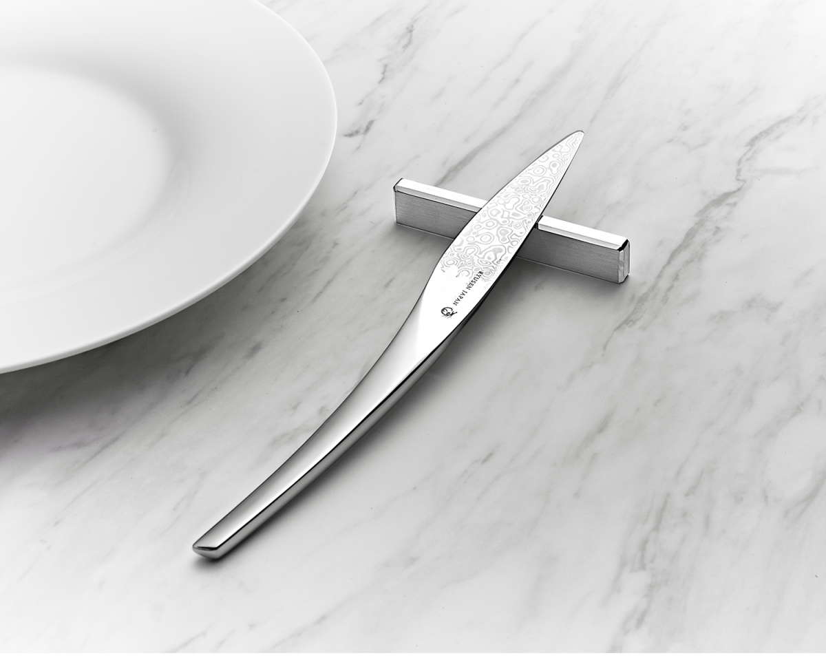 新品　RYUSEN HAMONO 龍泉刃物 ステーキナイフ SK08 2本セット ステーキナイフ 『アシンメトリーSK08』 - 龍泉刃物 公式オンライン