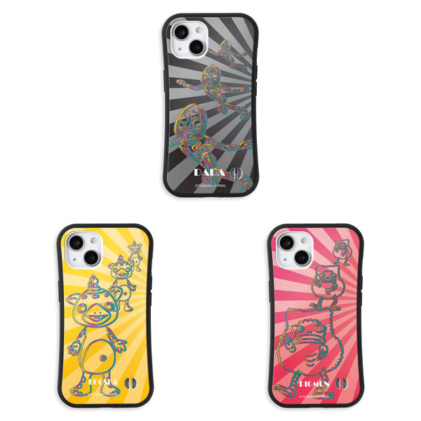 ULTRAMAN iPhoneケース ダダ ブースカ ビグモン ウルトラ怪獣 rainbow