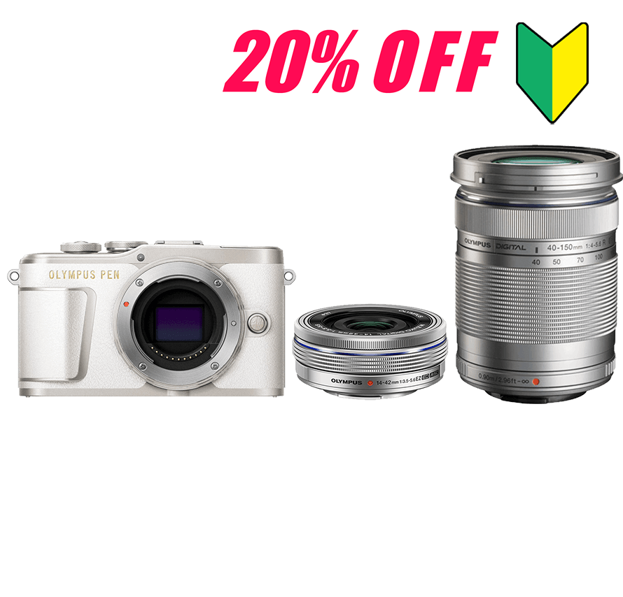 レンタル] オリンパス/OLYMPUS PEN E-PL10 標準&望遠レンズセット