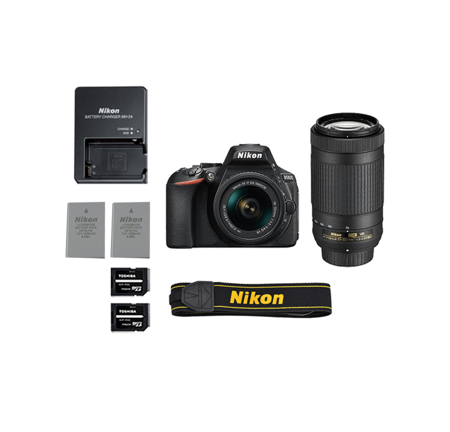 レンタル] ニコン Nikon D5600 ダブルズームキット｜一眼レフカメラ