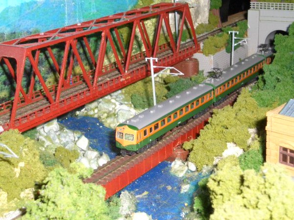 鉄道模型レイアウト紹介2－7．地方ローカル線ジオラマ レイアウトの