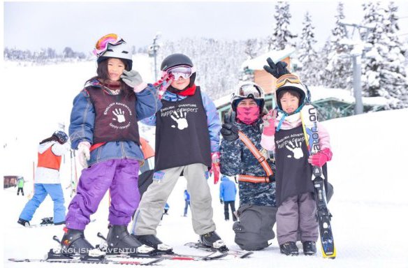 英語漬けスキーキャンプならイングリッシュアドベンチャー｜幼児