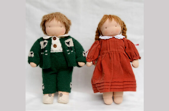 ウォルドルフ人形 材料キット 着せ替え人形 005:C体(40cm)＜公式