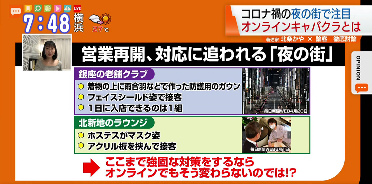 オンラインキャバクラ” コロナ禍に生まれた新たな癒しの場｜TOKYO MX+