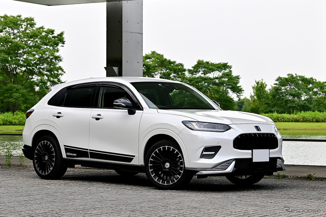 無限がヴェゼル用のサスペンションを開発中！ 走りにこだわるパーツ群