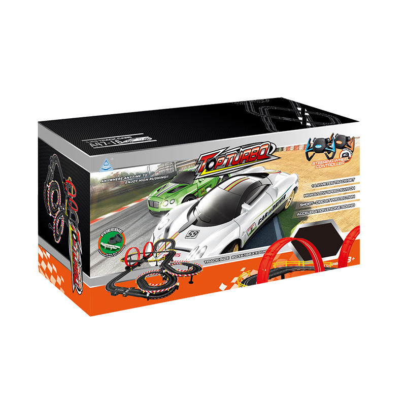 スロットレーシングカーセット A47-16 チャレンジトイ 1/43スケール