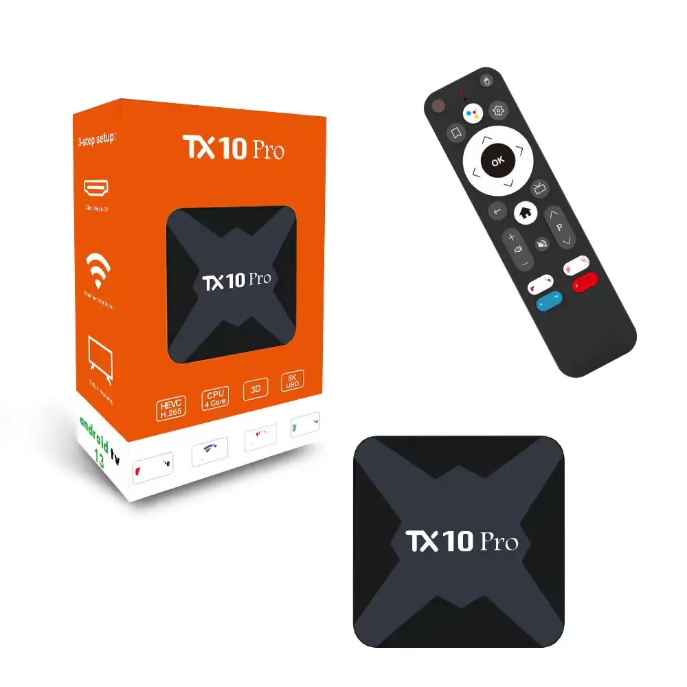 Buy TX10 Pro 4K HD Android 10 Smart TV Box - Dual WiFi, 3D Media