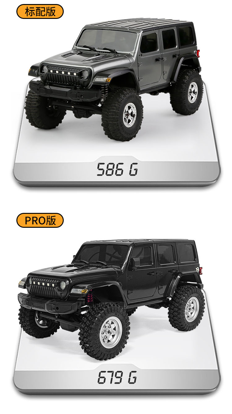 JJRC C8801PRO RC off-Road Crawler - 1/18 2.4G 4WD Fun!