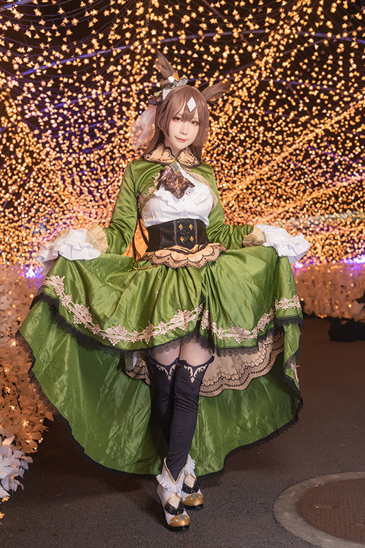 ウマ娘』サトノダイヤモンド、輝くイルミの中で“うまぴょい伝説