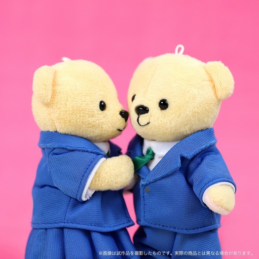 名探偵コナン」帝丹高校制服で新一＆蘭のラブなシーン再現も♪ くま