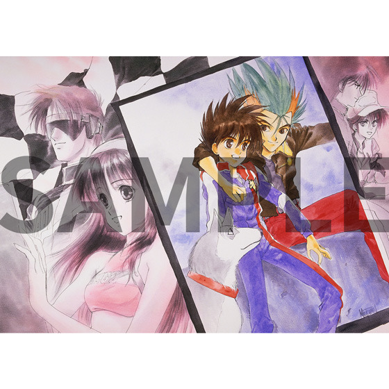 新世紀GPXサイバーフォーミュラ」30周年記念！設定線画をほぼすべて