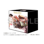 進撃の巨人」連載完結記念！34巻用ブックカバー、単行本収納ボックス