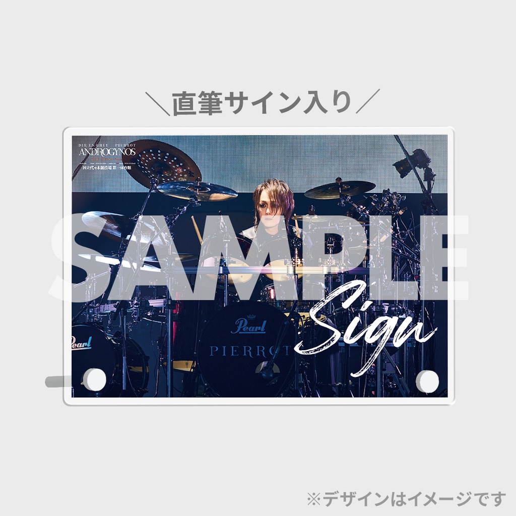 PIERROT】ANDROGYNOS - THE FINAL WAR -ライブフォトラッフルくじ | RAFFLE