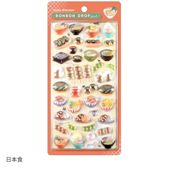 ボンボンドロップシールより和柄、churukiraシリーズなど全28柄が再販