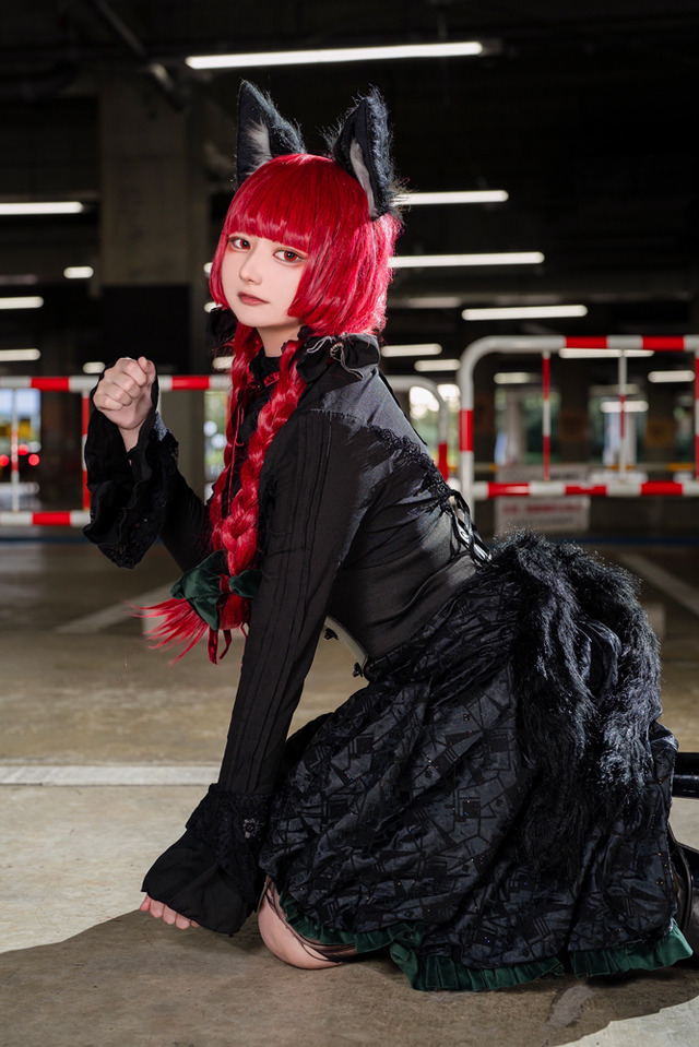 コスプレ】『東方』妖怪猫”お燐”が運ぶのはなんと死体…ダークな設定の