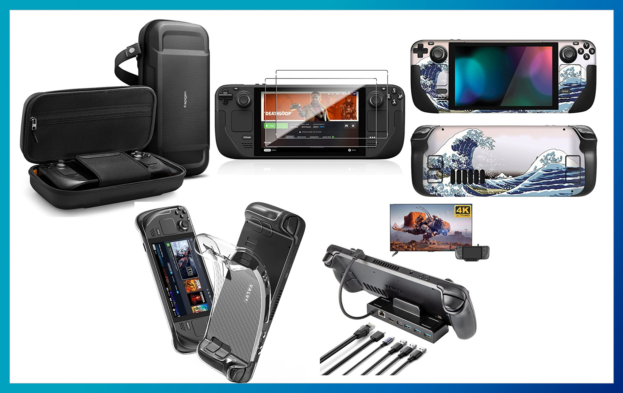 話題沸騰中のSteam Deck購入後に揃えたいスターターガジェット5選