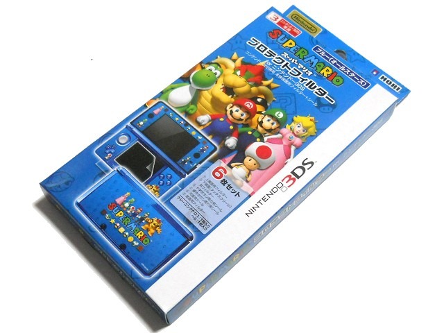 マリオグッズ新しいマリオとともに、3DSも新しく！？「マリオの3DS用