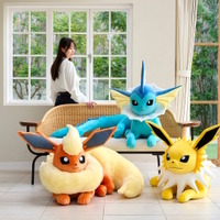 ポケモン』イーブイとその進化形たちの「等身大ぬいぐるみ」が受注販売