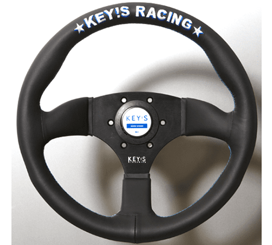 KEY'S Racing Steering Wheel SEMI DEEP Type 325mm JDM Rare