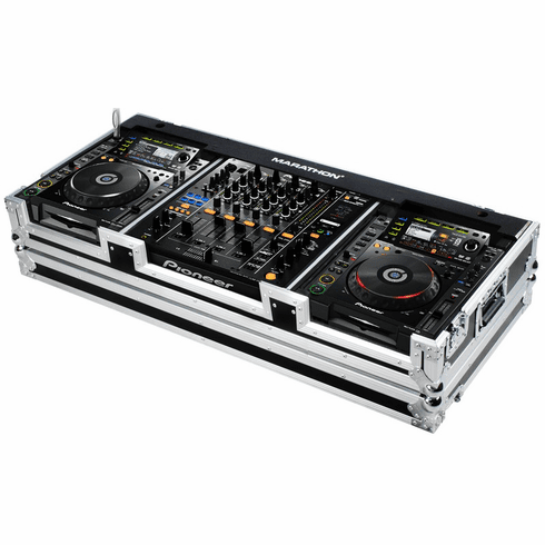 MARATHON ® FLIGHT ROAD CASE ™ MA-DJM9HCDJ2KW Case to Hold 2 x