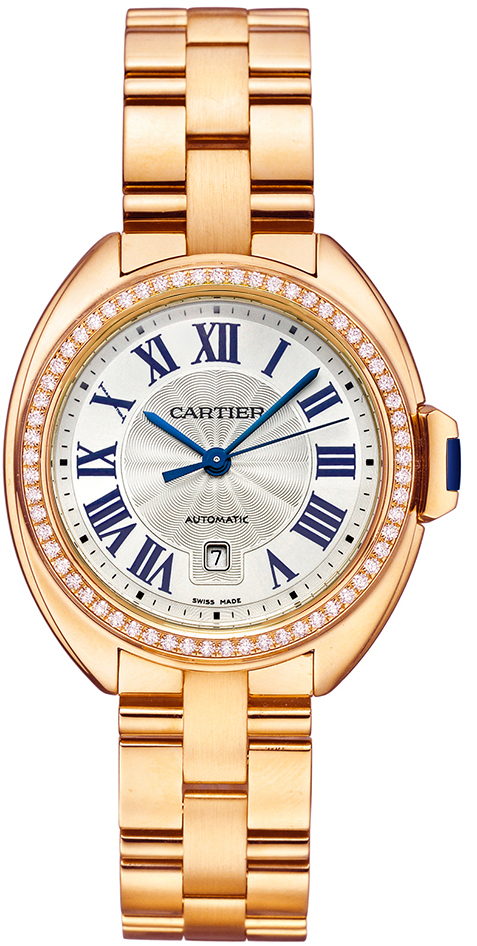 Cartier Cle De Cartier WJCL0003 Womens 31mm Solid 18k Rose Gold