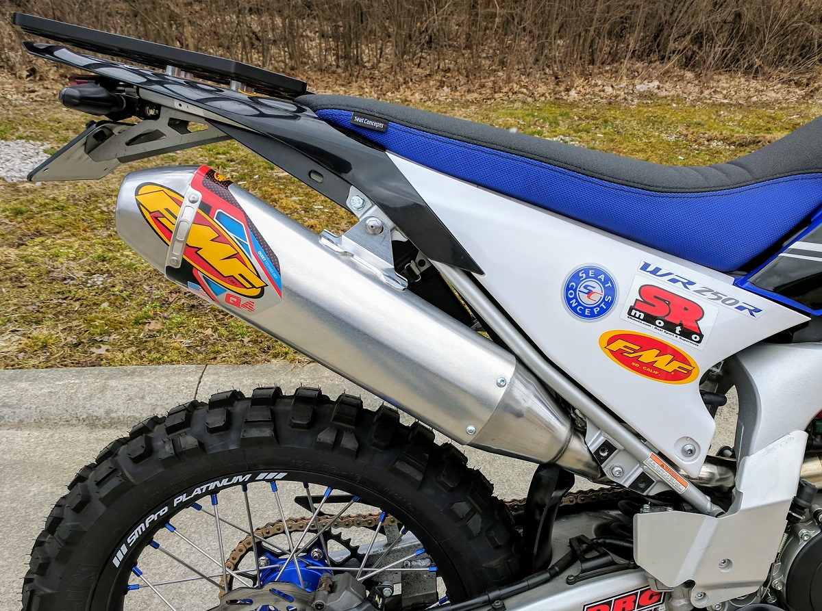 WR250R WR250X FMF Q4 Hex Slip-On Muffler
