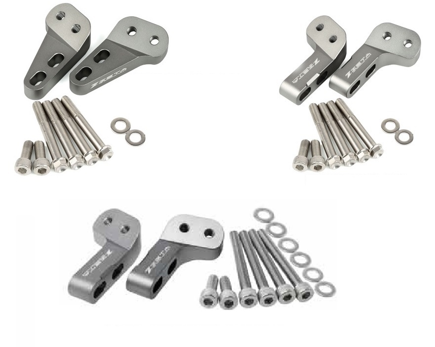 Zeta Hand Guard Mount for Triple Clamps