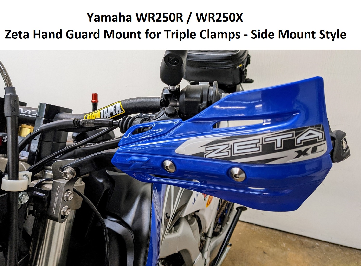 Zeta Hand Guard Mount for Triple Clamps