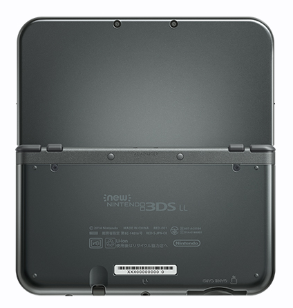 New Nintendo 3DS LL (Metallic Black)