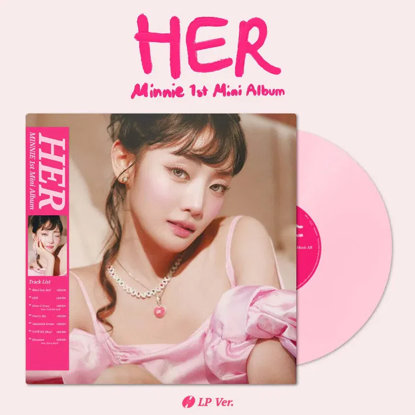 MINNIE ((G)I-DLE) - HER / 1ST MINI ALBUM (LP Ver.) (MINNIE 민니)