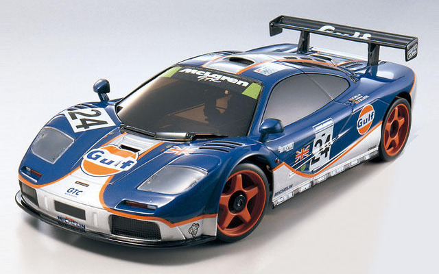 京商 ミニッツレーサーから『マクラーレンF1 GTR ガルフレーシング