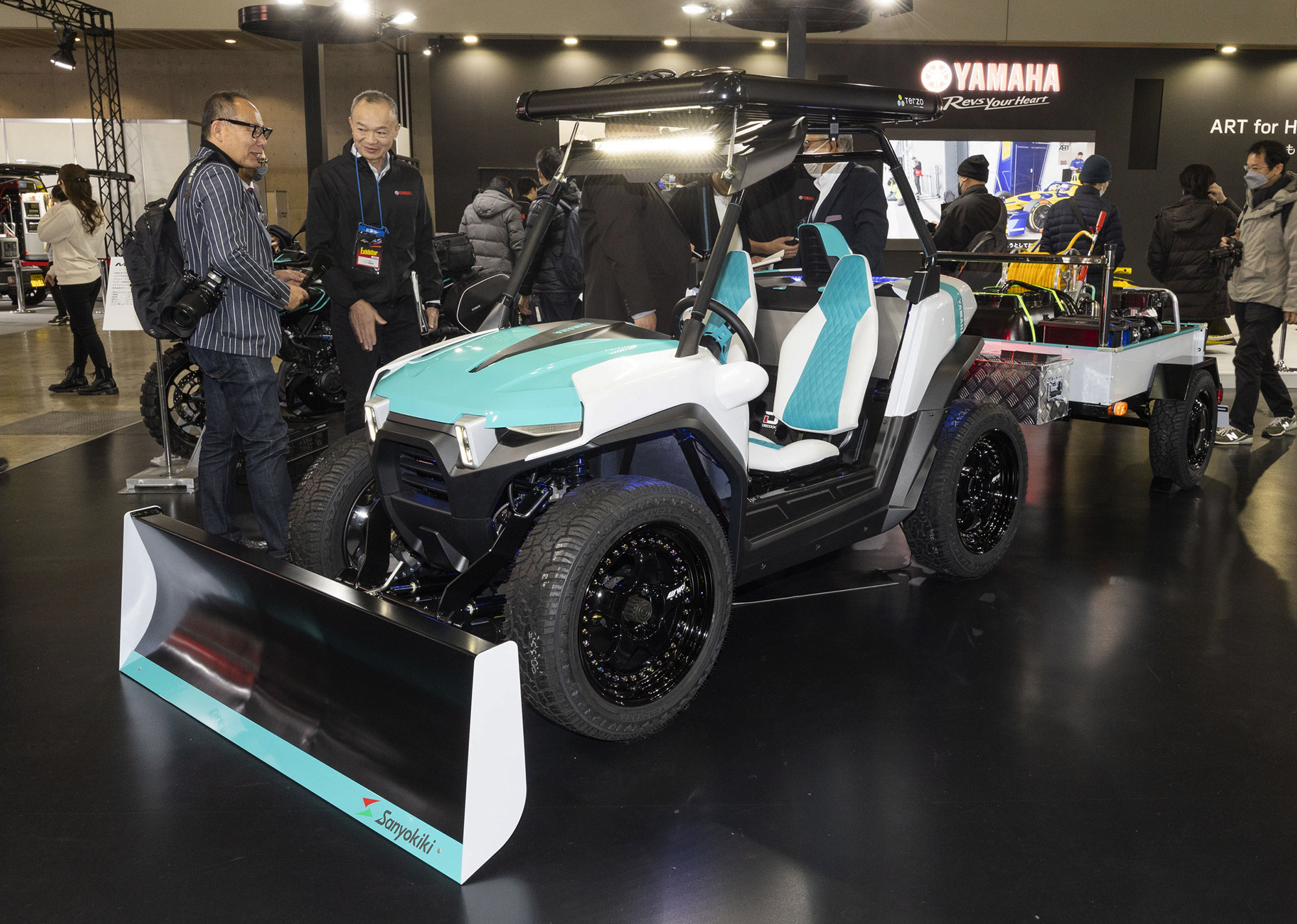 15秒でわかる］ヤマハ『ディアパソン C580 Fork1』…万能電動モビリティ