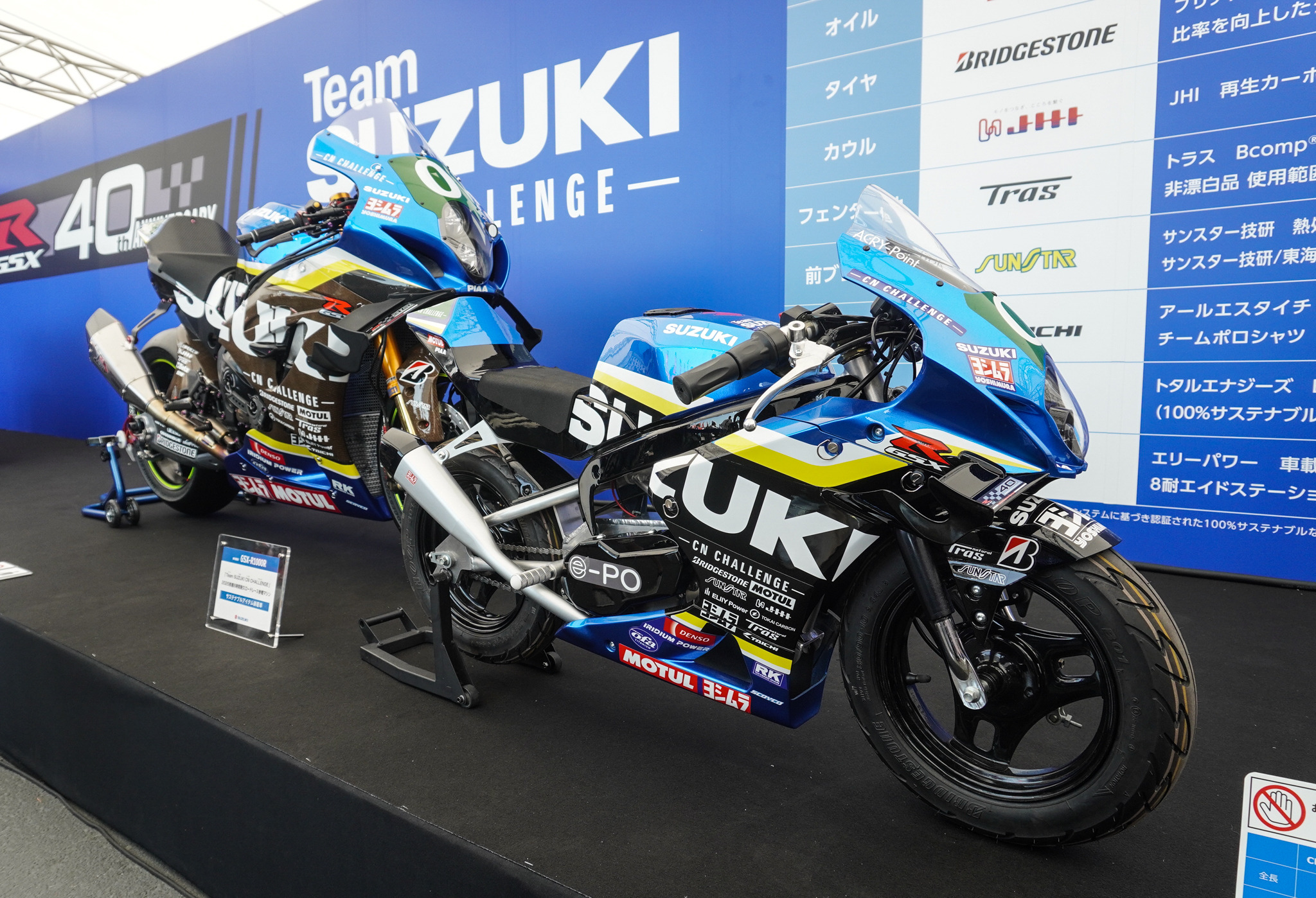 ミニGSX-R」をスズキがサプライズ発表!? 鈴鹿8耐マシン以上に