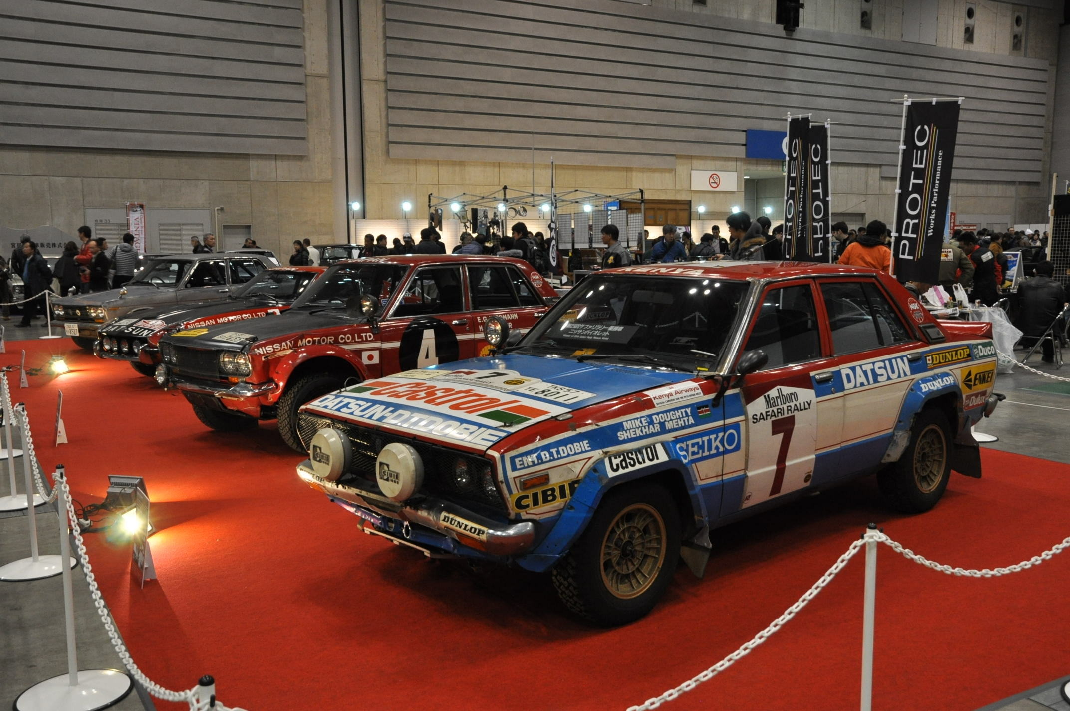 Nostalgic 2days】バイオレット、Z、ブルーバード…国際ラリーで活躍