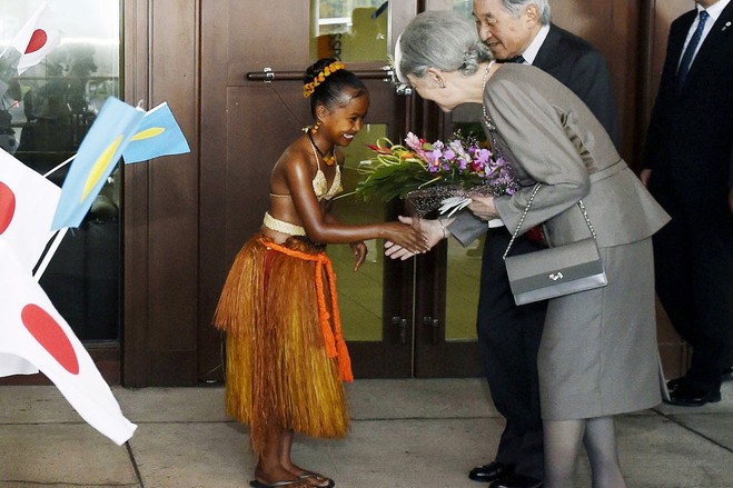 両陛下のパラオ訪問 - WSJ