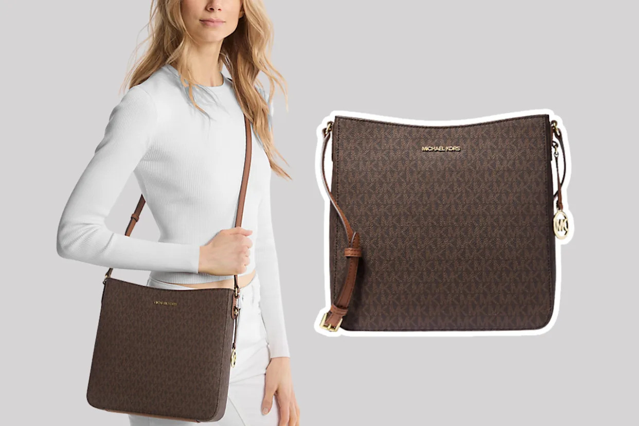 This Michael Kors crossbody bag is on sale for $89 (that's $359 in