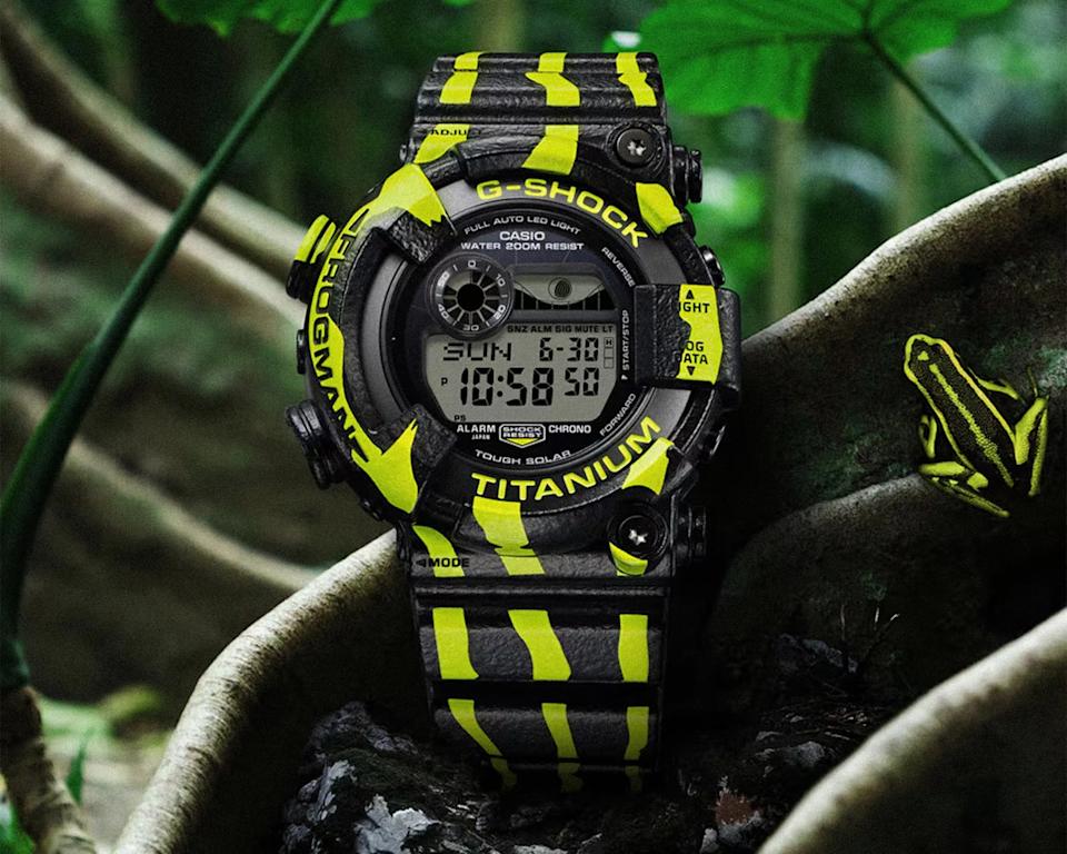 CASIO G-SHOCK FROGMAN デジタル腕時計 クリアイエロー G-SHOCK