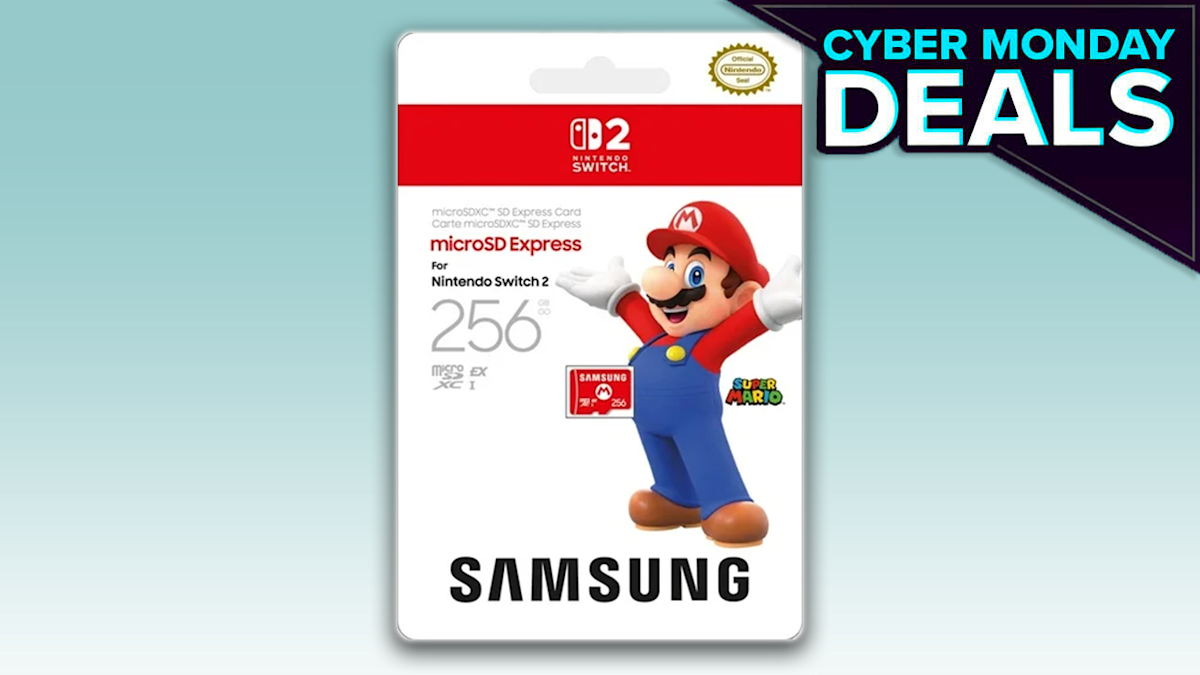 Official Nintendo Switch 2 MicroSD Express Is Only $40 For Cyber