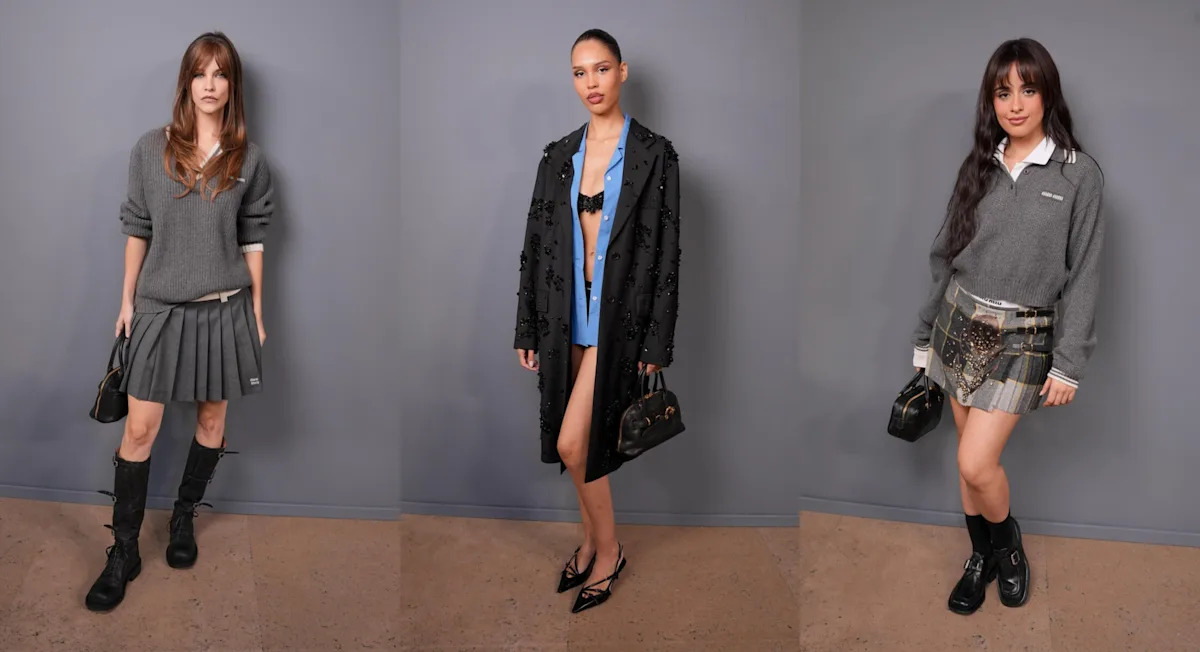 The Front Row Shoes at Miu Miu's Spring 2025 Show [PHOTOS]