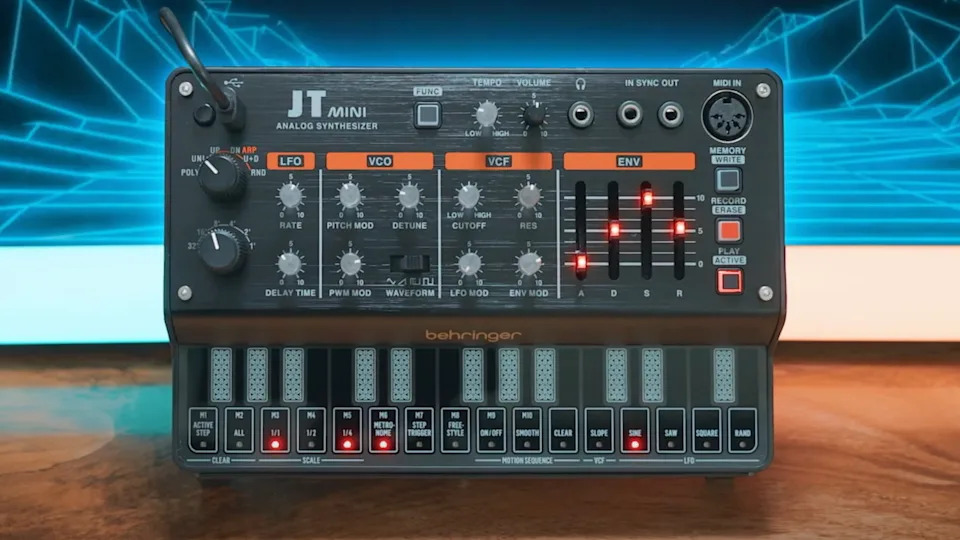 Behringer says it's squeezed the sound of a Roland Jupiter-8 into