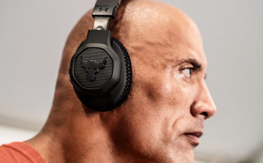 The Rock's new Under Armour over-ear headphones pack ANC and a 45
